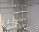 П-образная гардеробная