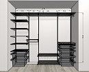 Встроенная гардеробная